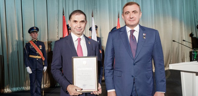 Евгений Зубицкий удостоен Благодарности Президента РФ